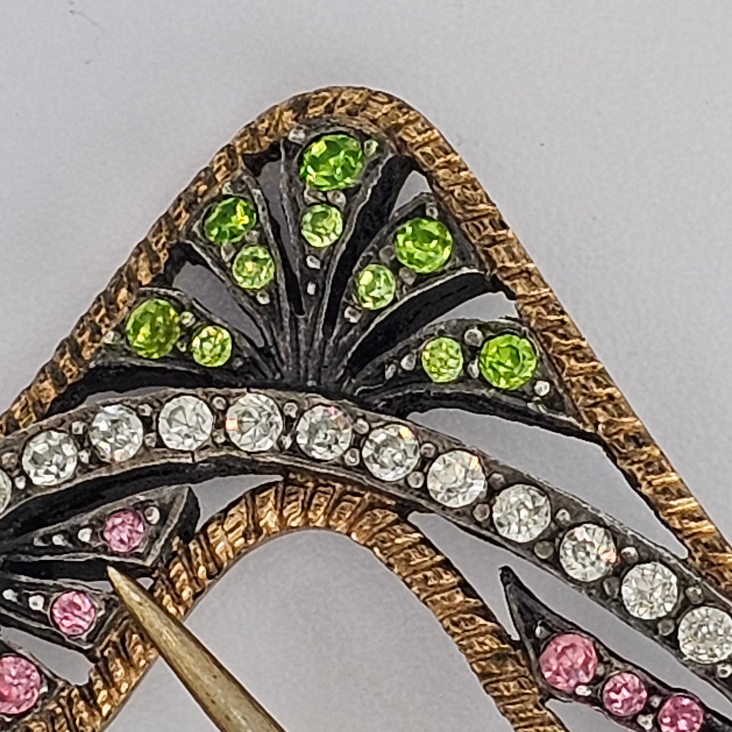 Piel Frères Gabriel Salin Art Nouveau  Silver Belt Buckle Marked Circ 1900’s Exc